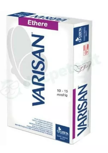 Varisan Ethere Collant Gestante Compressione 15 - 20 mmHg ATU PC Corto Poudre Taglia 3